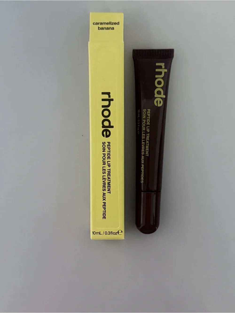Rhode Peptide Lip Treatment Caramelized Banana NIB
